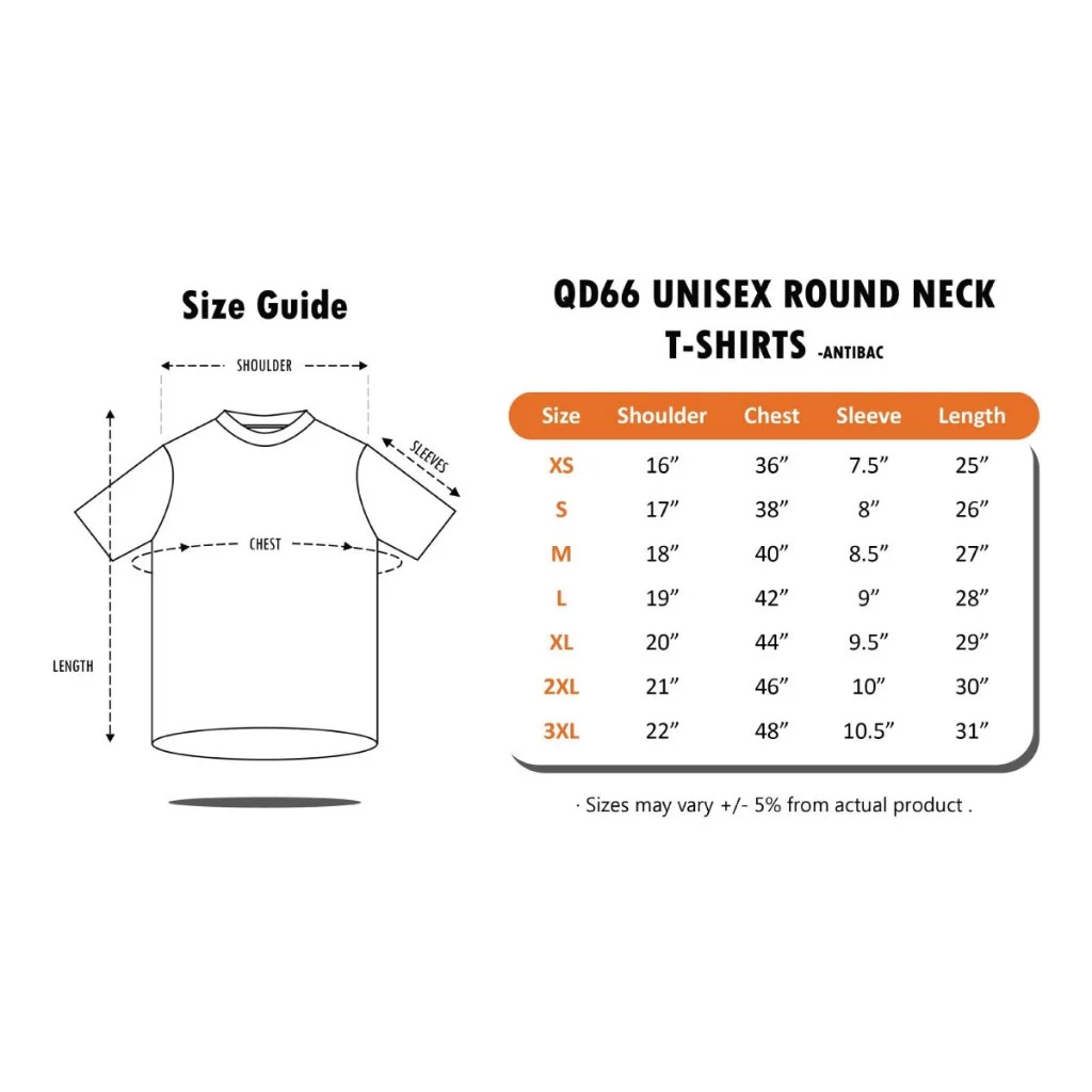 OREN SPORT Unisex Antimicrobial Antibacterial Dry Fit Cool Microfiber Jersey Training Tee Baju Lelaki - Multi Color QD66 - Image 4