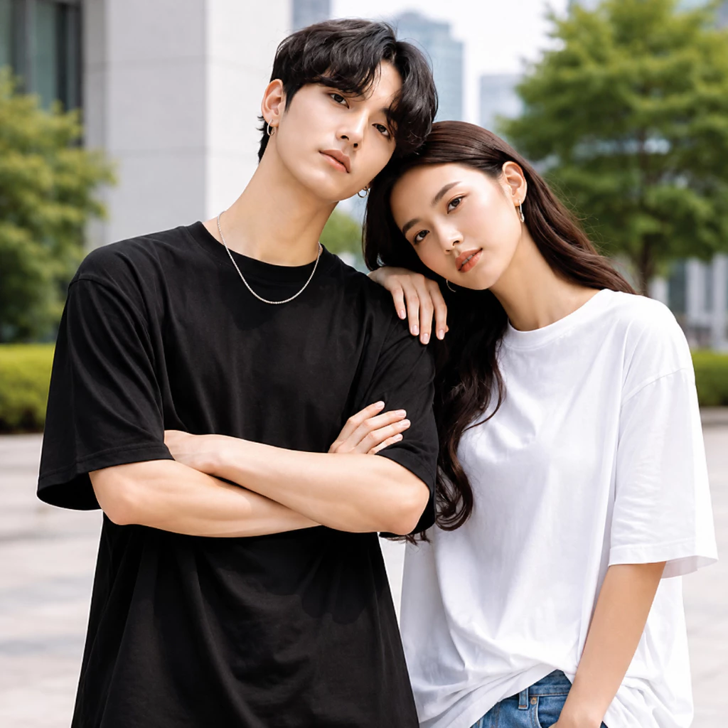 RIGHTWAY Premium New Siro Cotton Thick Oversize T-Shirt Unisex 240gsm Extra Soft & Smooth Cotton Tee Baju Tebal SCR40 - Image 3