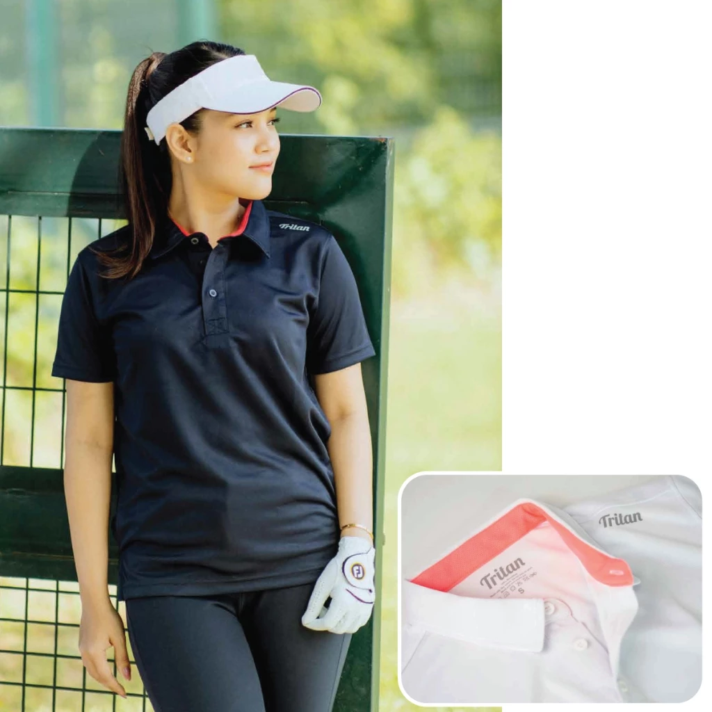 JCP x OREN SPORT Tagless Microfiber Smart Casual Polo T-Shirt TT01 Unisex Cool Fit Plain Polo Tee Tshirt Baju Polo - Image 2