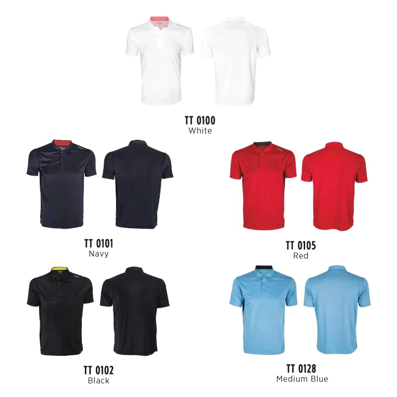 JCP x OREN SPORT Tagless Microfiber Smart Casual Polo T-Shirt TT01 Unisex Cool Fit Plain Polo Tee Tshirt Baju Polo - Image 4