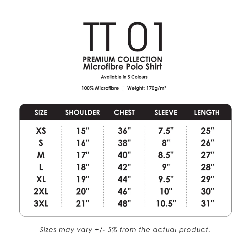 JCP x OREN SPORT Tagless Microfiber Smart Casual Polo T-Shirt TT01 Unisex Cool Fit Plain Polo Tee Tshirt Baju Polo - Image 5