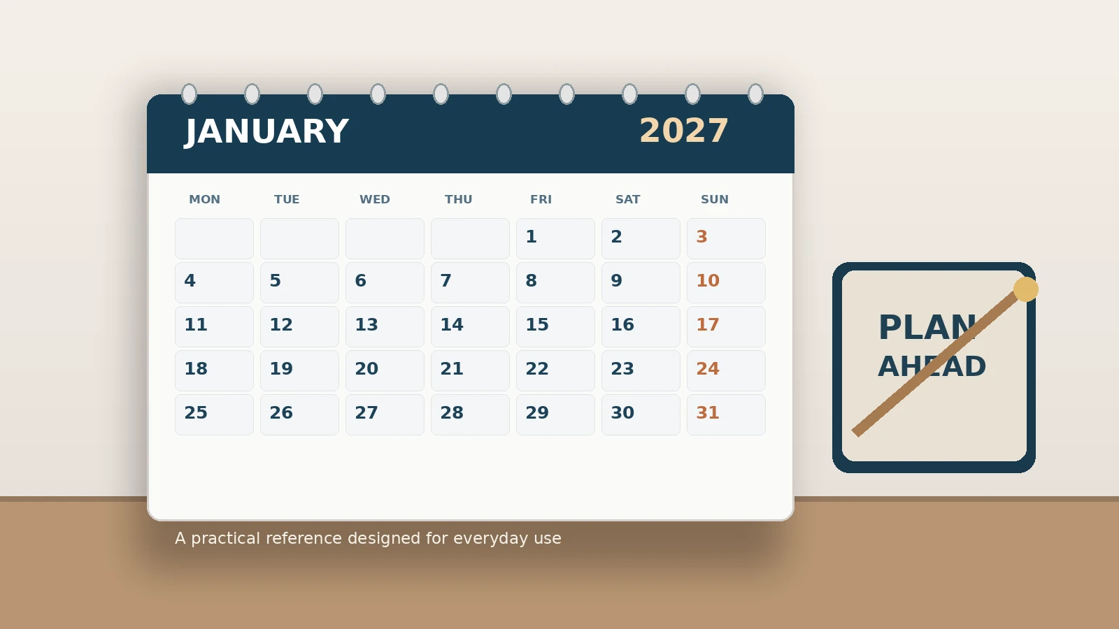 Plan corporate calendars for 2027 with practical formats, clear branding, reliable date proofing and